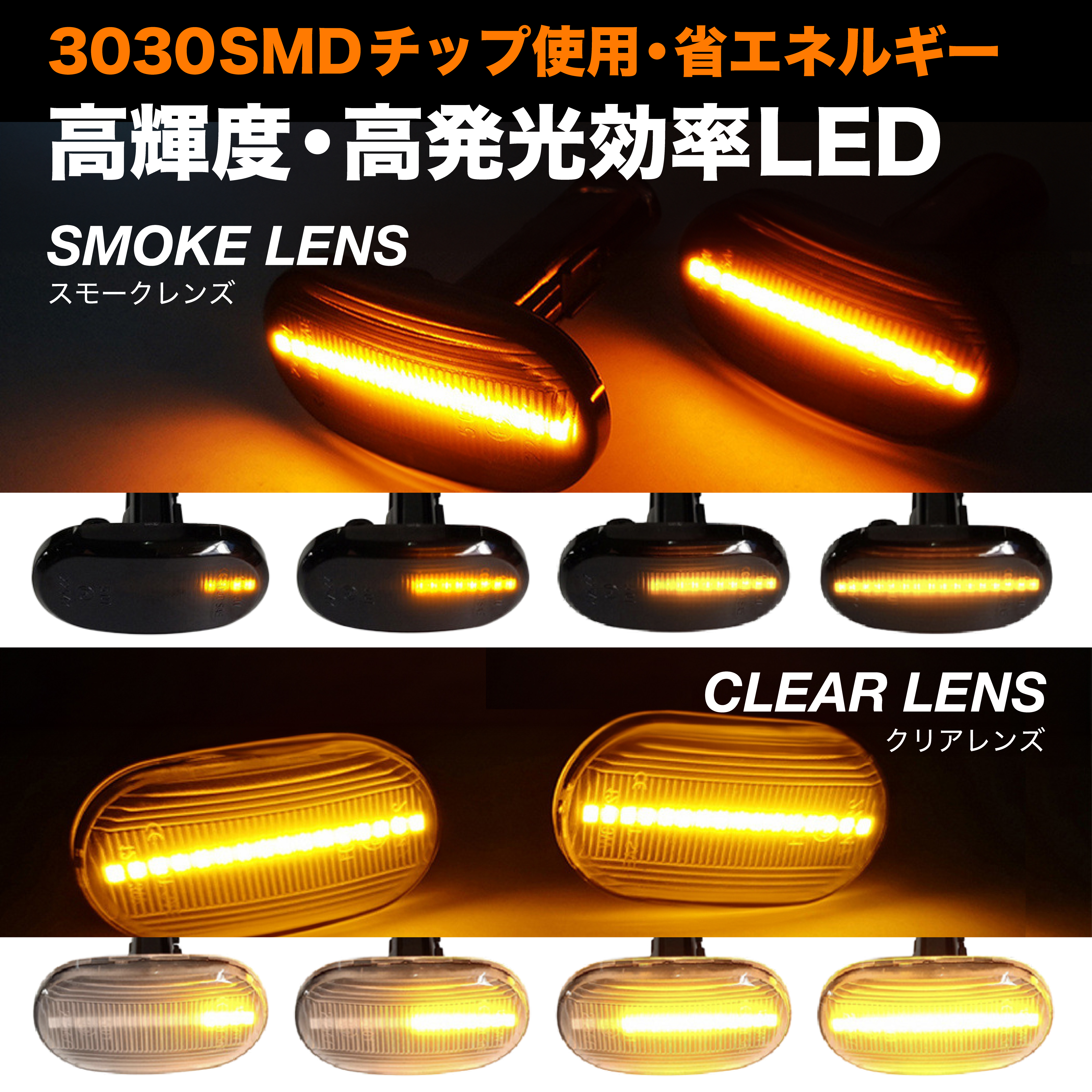 LEDサイドマーカー